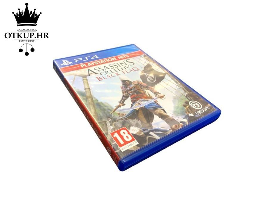 ASSASSIN'S CREED IV BLACK FLAG PS4 IGRA / R1, RATE - cover