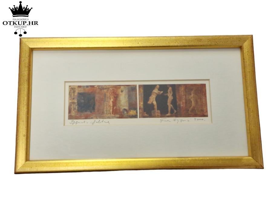 SLIKA VEJZOVIĆ 2000. GODINA 5x17cm / R1, RATE - cover
