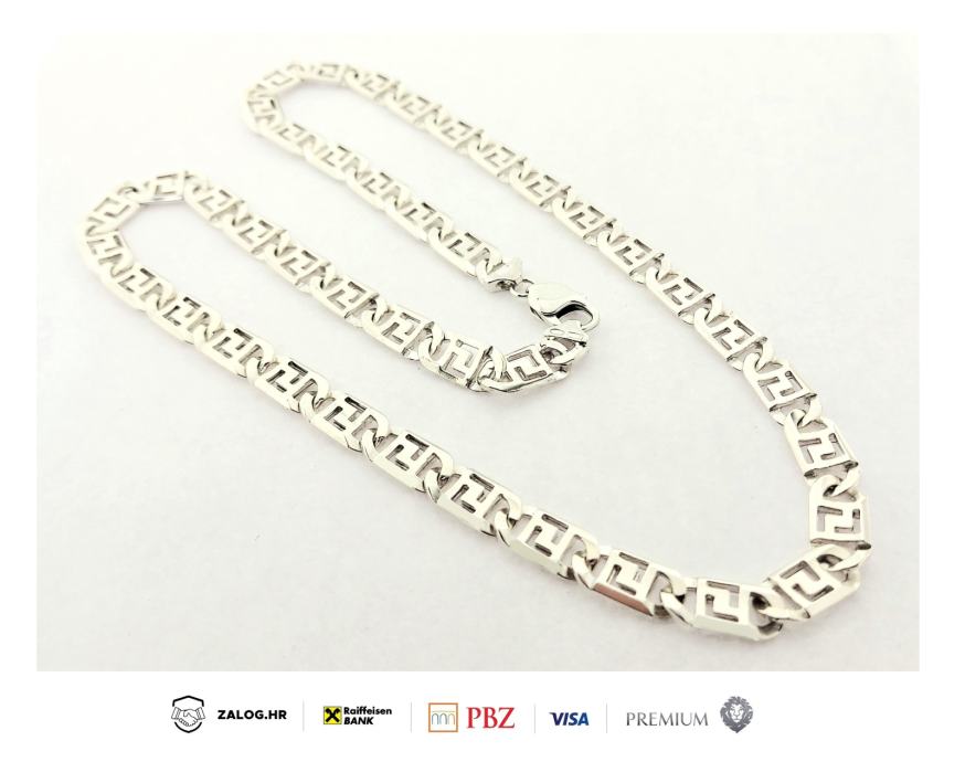 SREBRNI LANAC 58,43G .925 ***DO 24 RATE*** R1! - cover