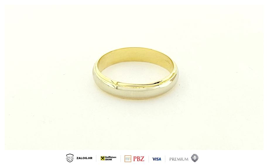 ZLATNI PRSTEN 14K 5,19g ***DO 24 RATE*** R1! - cover