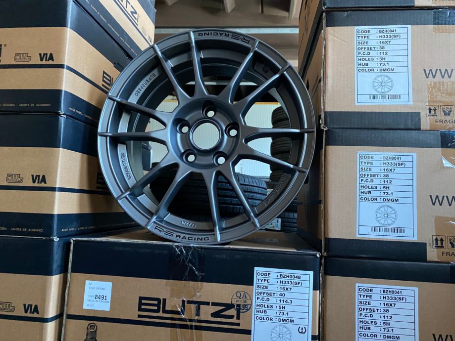 Alu felge 16'' BUTZI 5X112 ET38 7X16 *NOVO* - cover