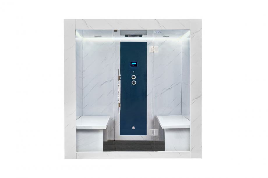 Parna sauna PREMIUM - dimenzije 2000 mm x 1200 mm x 2100 mm - cover