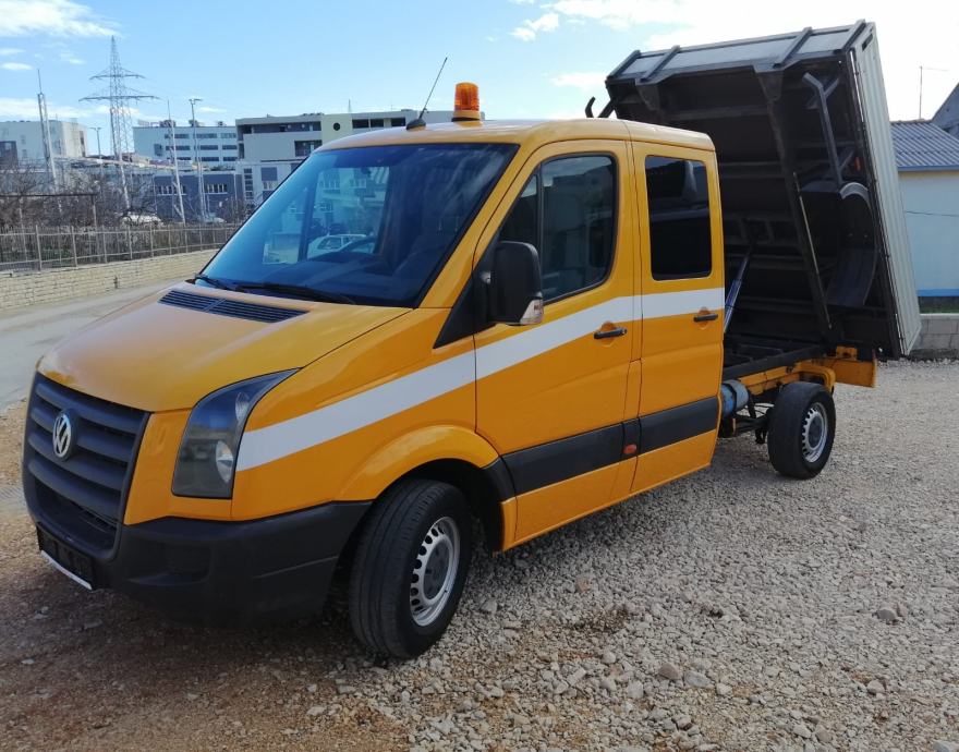 VW CRAFTER 2.5 TDI dupla kabina kiper, 2008 god. - cover