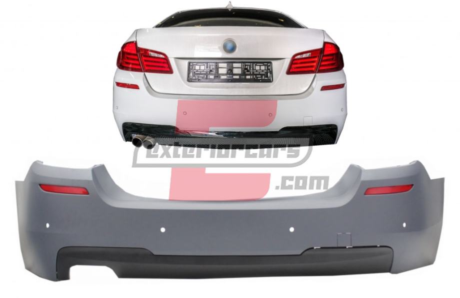 BMW 5er F10 (11-17) - Zadnji branik M paket dizajn (DOSTUPNO ODMAH) - cover
