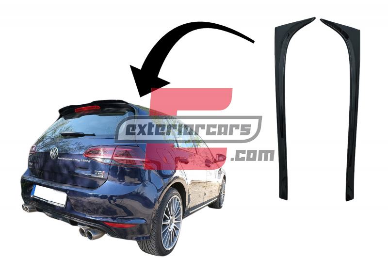 VW GOLF 7 (13-20) - Spojler stražnjeg stakla GTI (piano crna) DOSTUPNO - cover