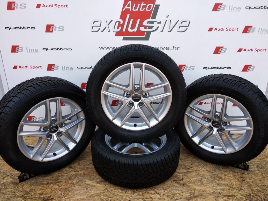 AUDI A4 Allroad 8W **OEM Alu felge 17'' sa zimskim gumama 225/55 R17** - cover