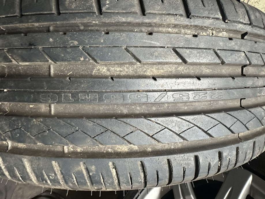 Alu felge Mercedes E klasa W212 i nove ljetne gume 225/55R16 i senzori - cover