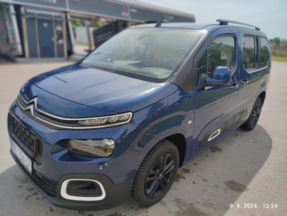 Citroën Berlingo 1,5 BlueHDI putnički reg.do 22.01.2025. - cover