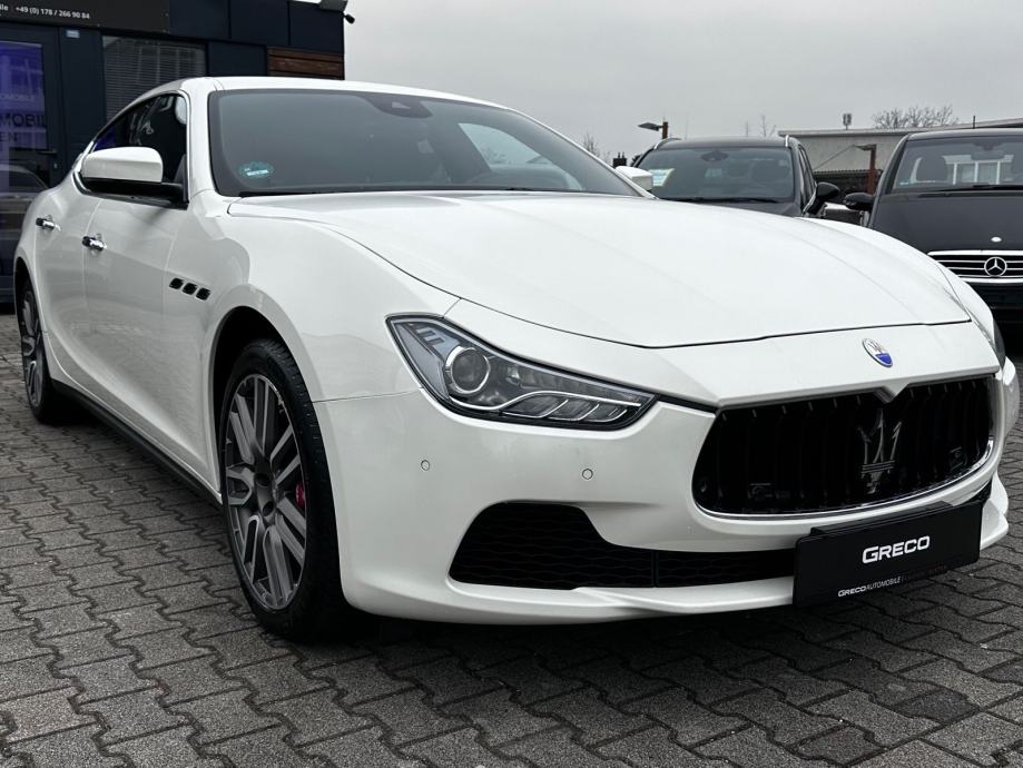 Maserati Ghibli 3.0 V6 BiXenon navi koža PDCx2 kamera 74000km TOP - cover