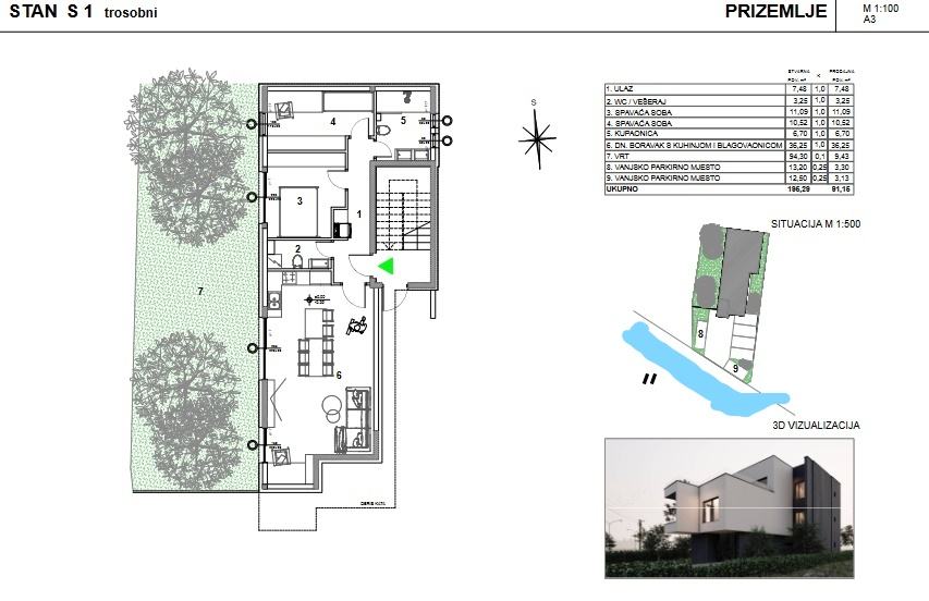 Stan: Samobor,Centar 195,29 m2,novogradnja- ključ u ruke STAN SA VRTOM (prodaja) - cover