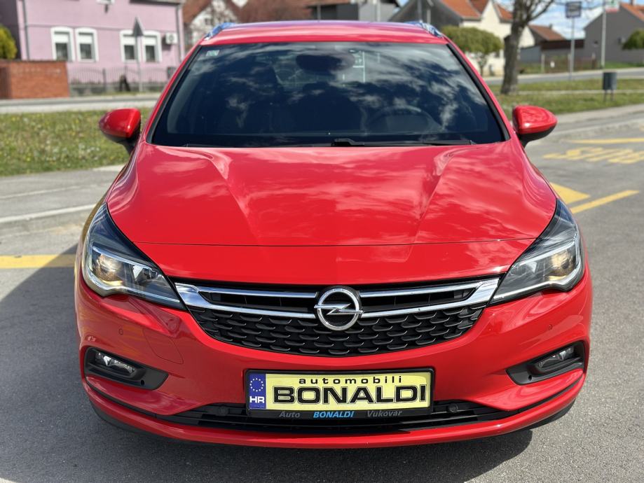 OPEL ASTRA K KARAVAN 1.6 CDTI 2016, CRNO NEBO, ALU 17, LINE ASSIST - cover