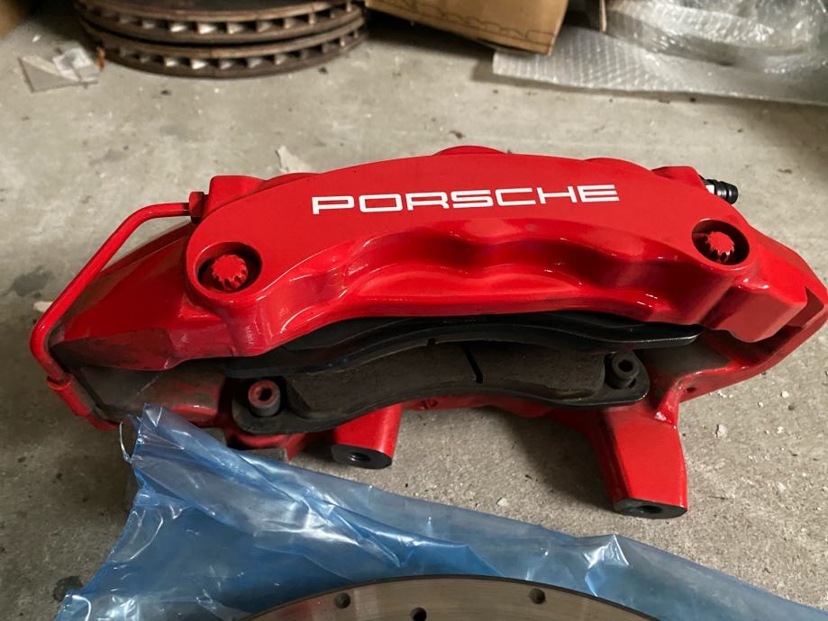 Porsche turbo 992 kočnice prednje komplet - cover