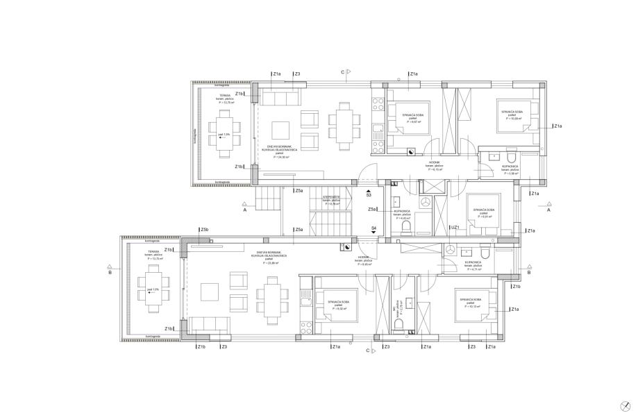 BRODARICA - NOVOGRADNJA! TROSOBNI APARTMAN NA 1.KATU, 78,18 m2 (prodaja) - cover