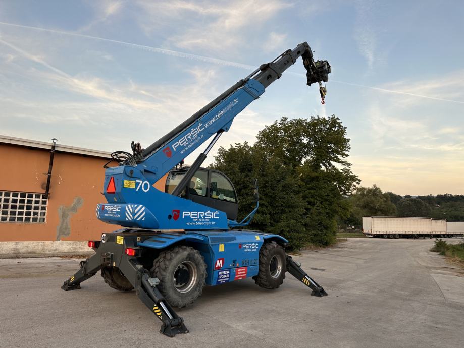 Teleskopski rotacioni viličar MAGNI RTH 5.21 SMART 5t 21m - cover
