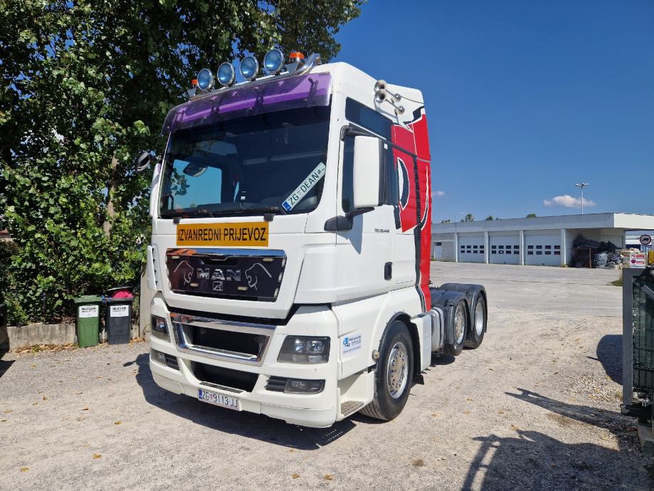 Man Tgx 26-440 6x2 registriran., 2009 god. - cover