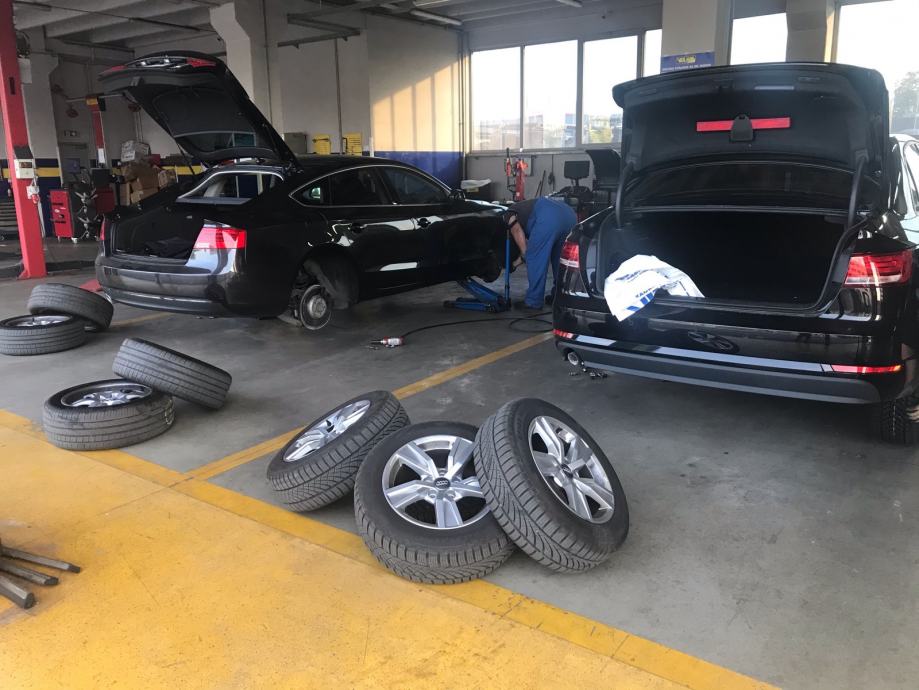 Alu felge 17'' rupe 5x112, 4 kom /zimske ,/kao novo/Akcija - cover
