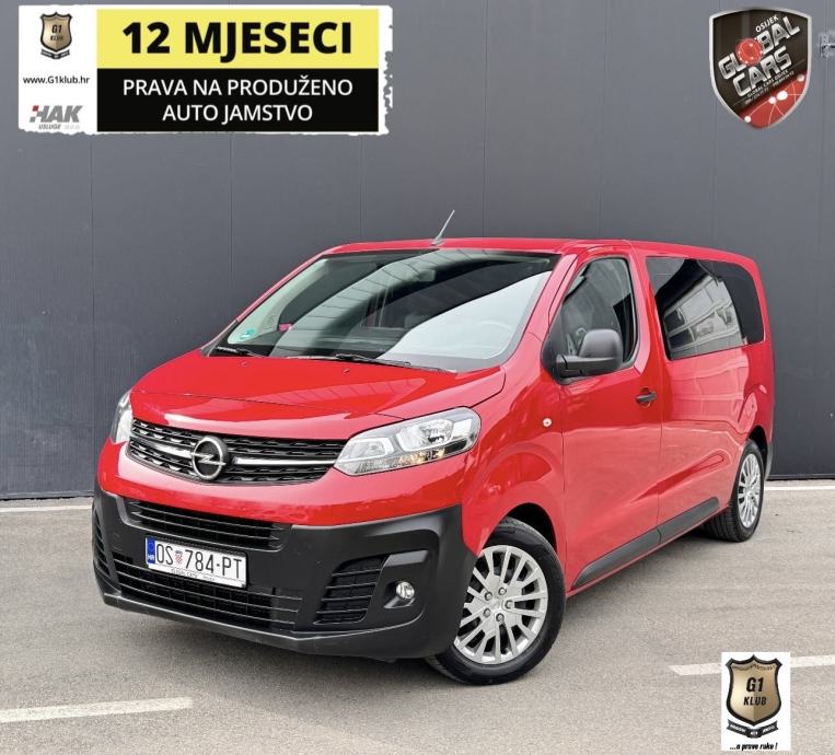 Opel Zafira Vivaro Life 1,5 D 9 SJEDALA 12 mj. JAMSTVO - cover