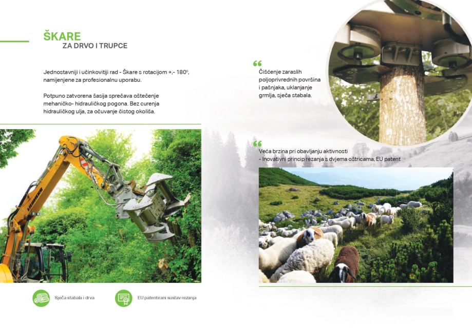 Škare za drvo i trupce - cover