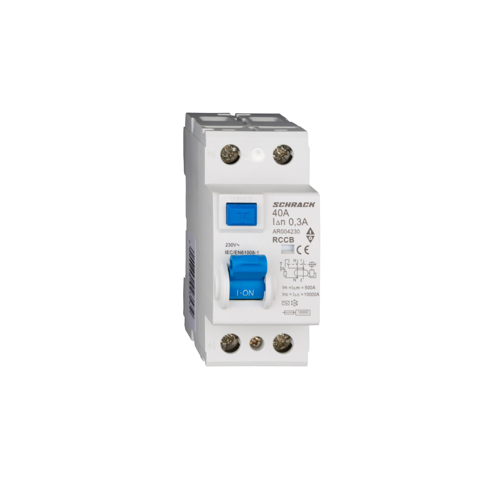 Schrack FID sklopka AMPARO 40-2-03/AC 10kA - cover