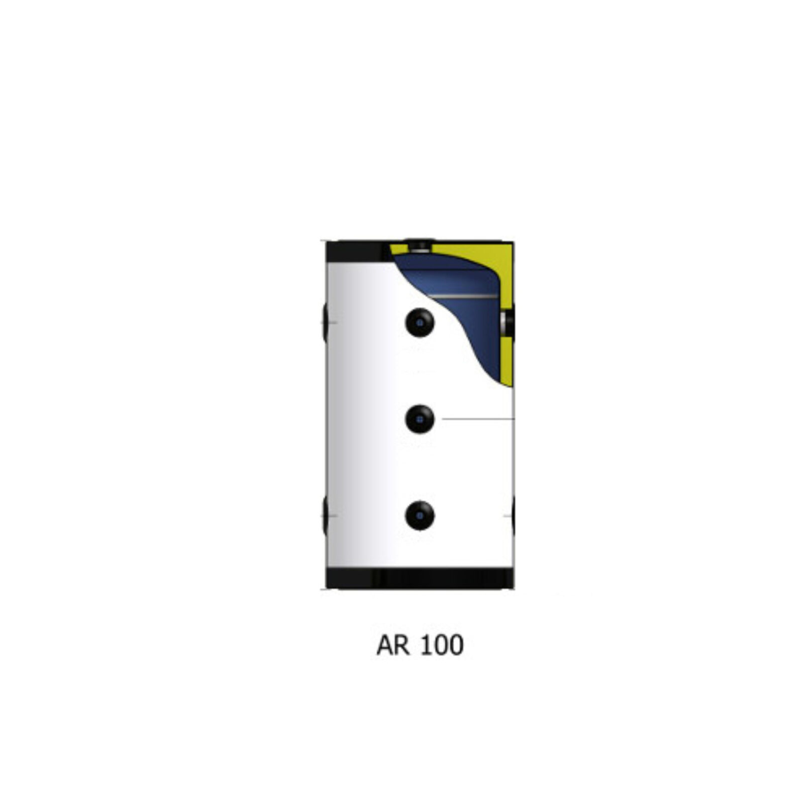 ELBI Puffer AR100 100lit izoliran 1681124 za hlađenje - cover