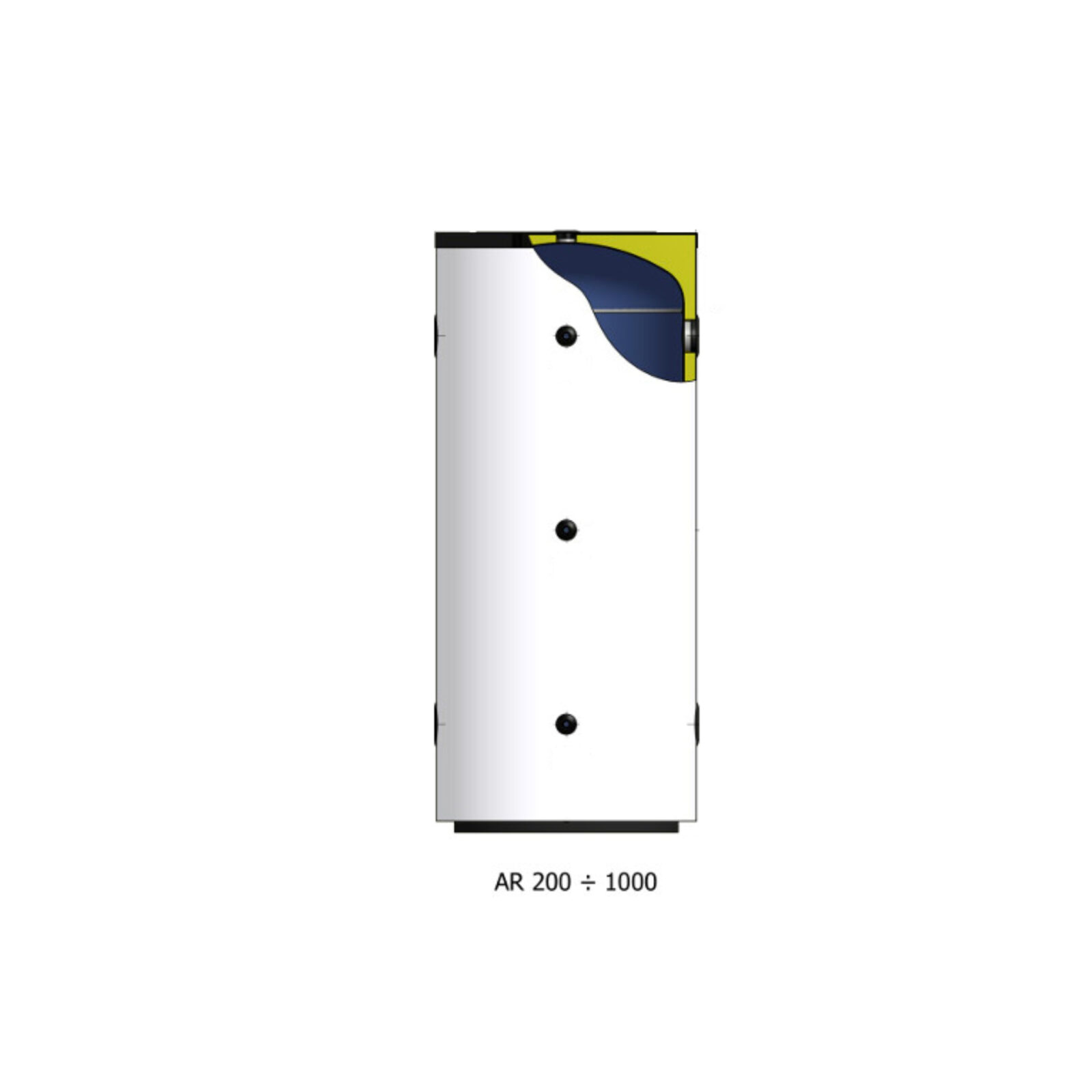 ELBI Puffer AR200 200lit izoliran 1681129 za hlađenje - cover