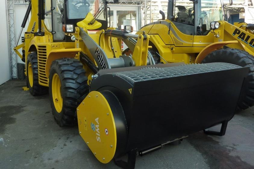 Korpa za beton, Žlica mješalica betona rabljena - cover