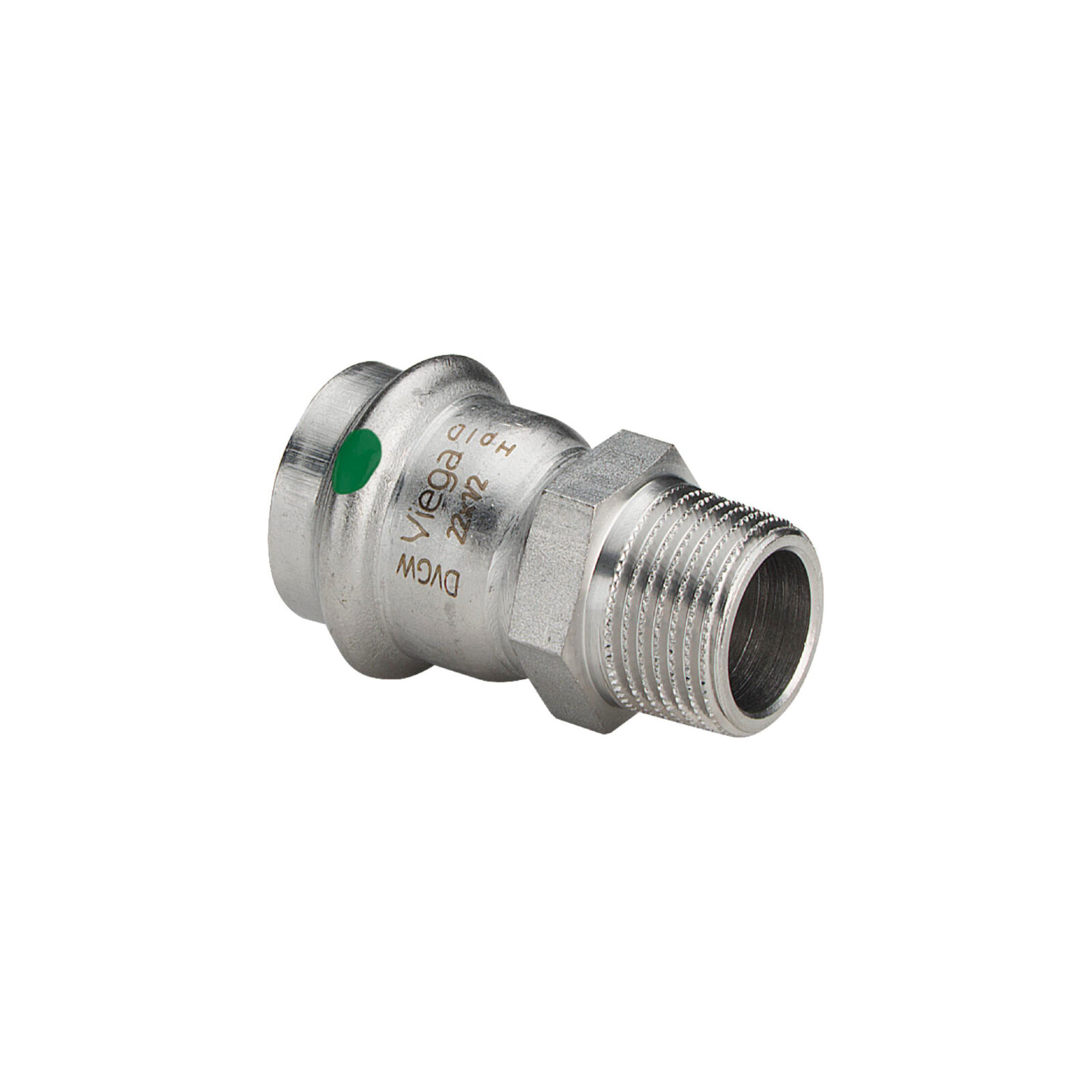 VIEGA Sanpress INOX Prijelazni komad 22-1/2" VN - cover