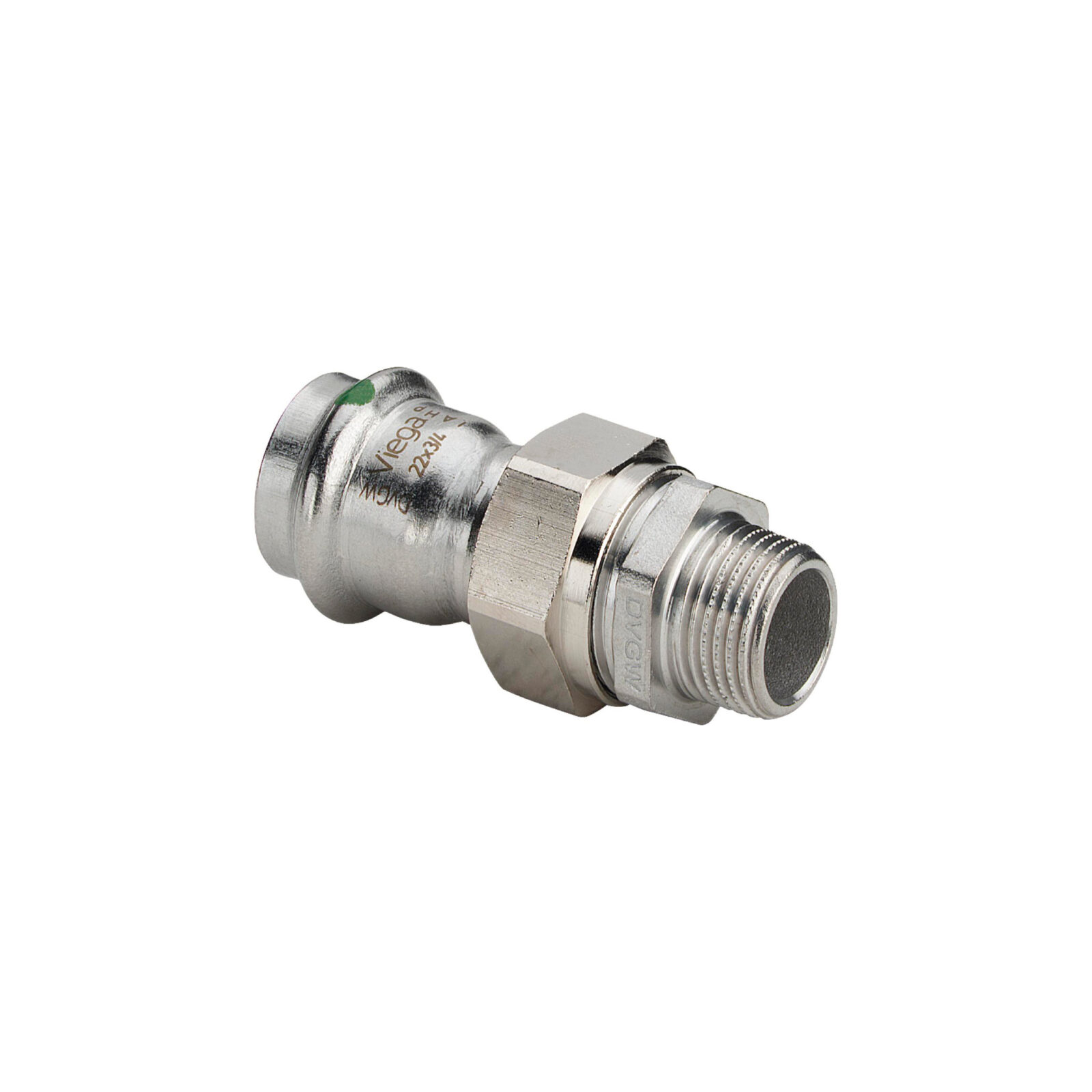 VIEGA Sanpress INOX Prijelazna navojna spojnica 22-1/2" VN - cover