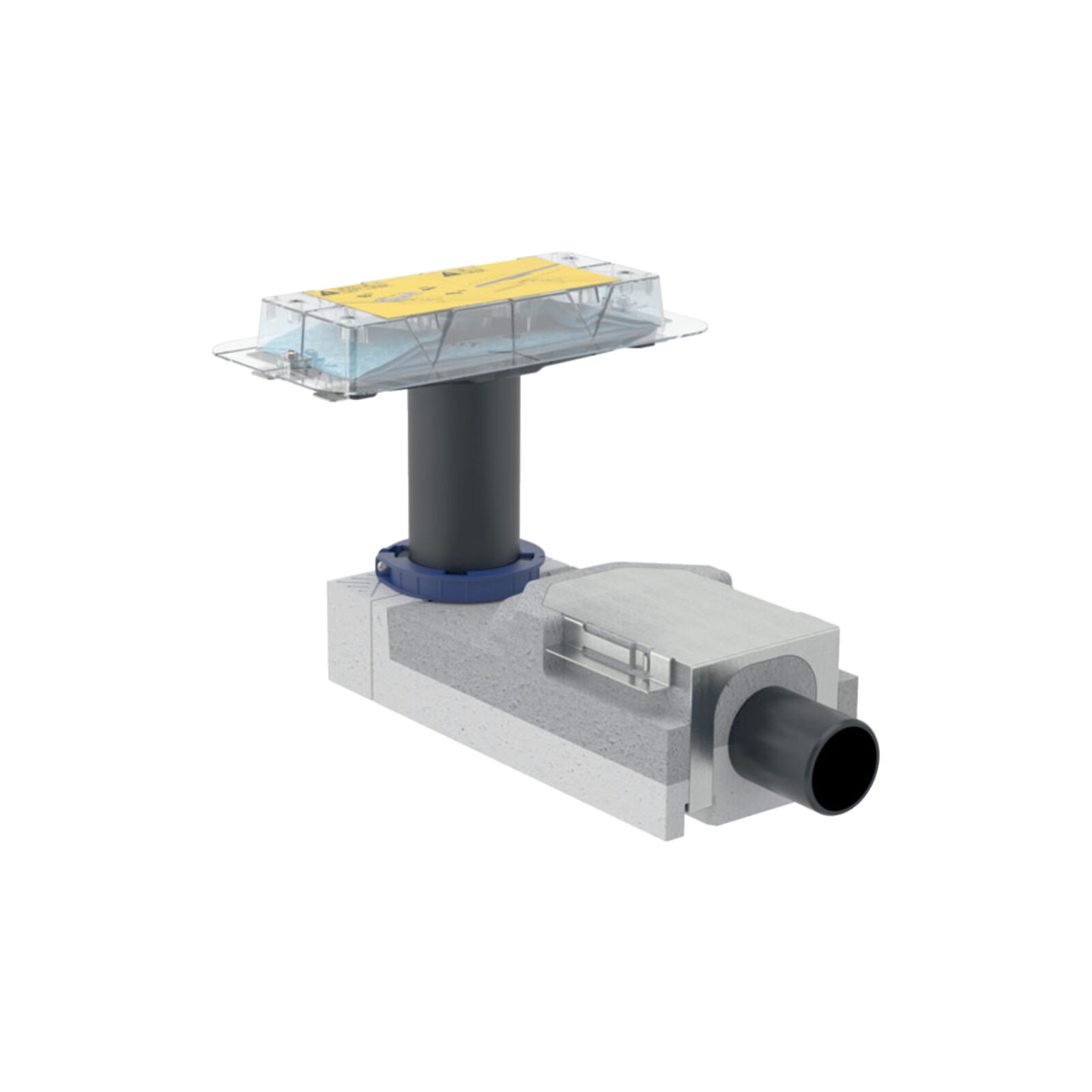 GEBERIT CleanLine građ.set. d50, h90mm - cover