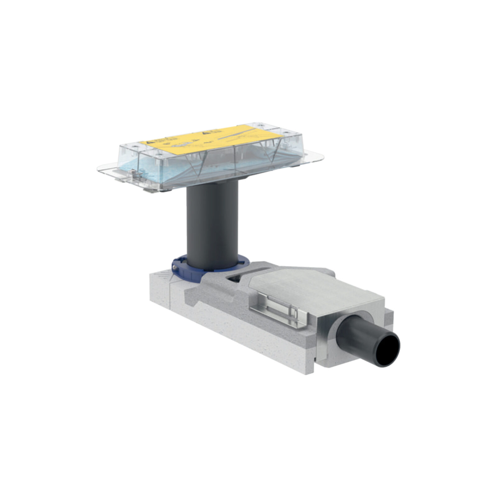 GEBERIT CleanLine građ.set. d40, h65mm - cover