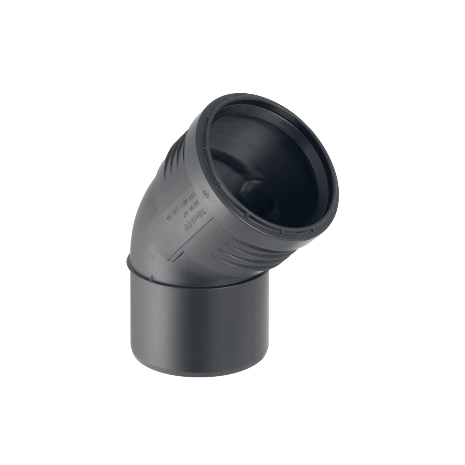 GEBERIT Silent-PP luk fi 110 45° sa spoj.110 - cover
