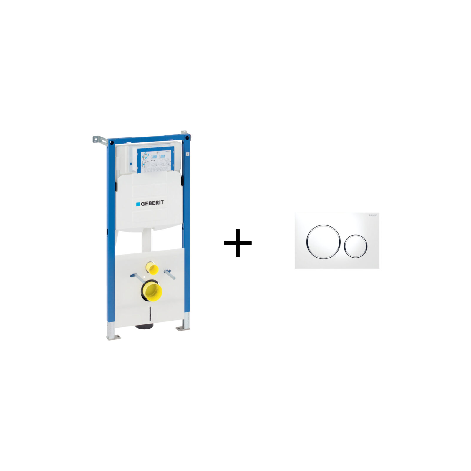 GEBERIT DUOFIX za wc + tipka Sigma - cover