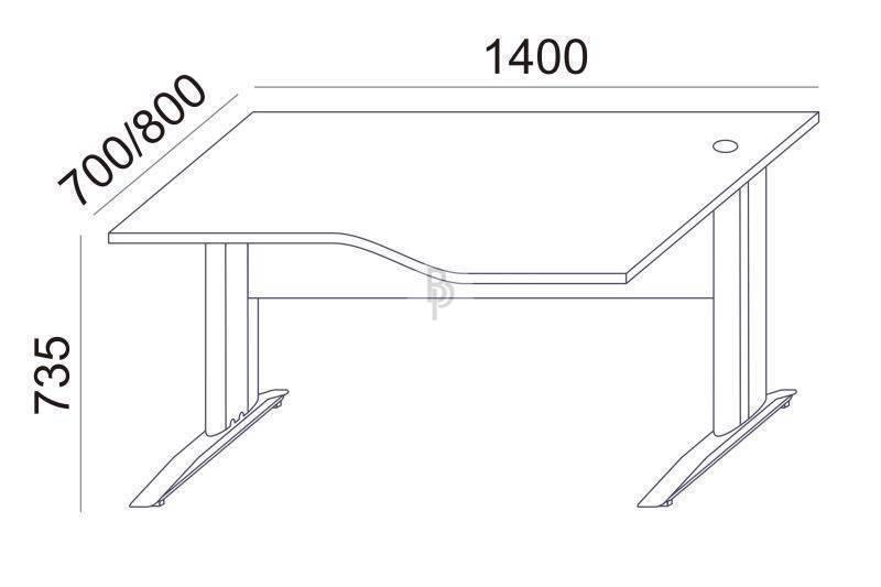 Uredski stol, BP-SV33 (140×70-80) - cover