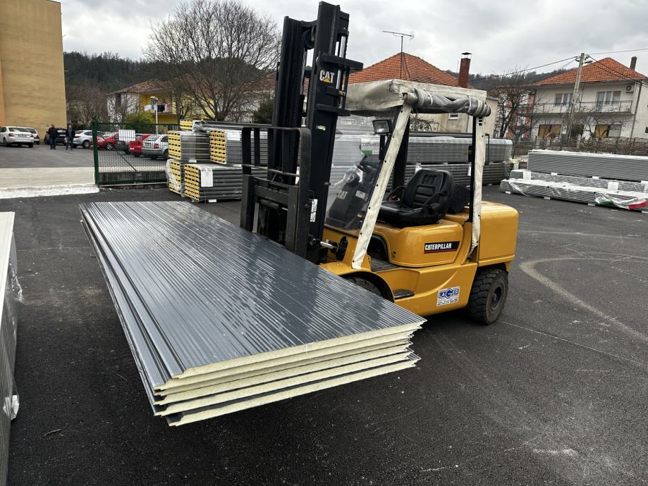 Zidni sendvič panel 3cm antracit - cover