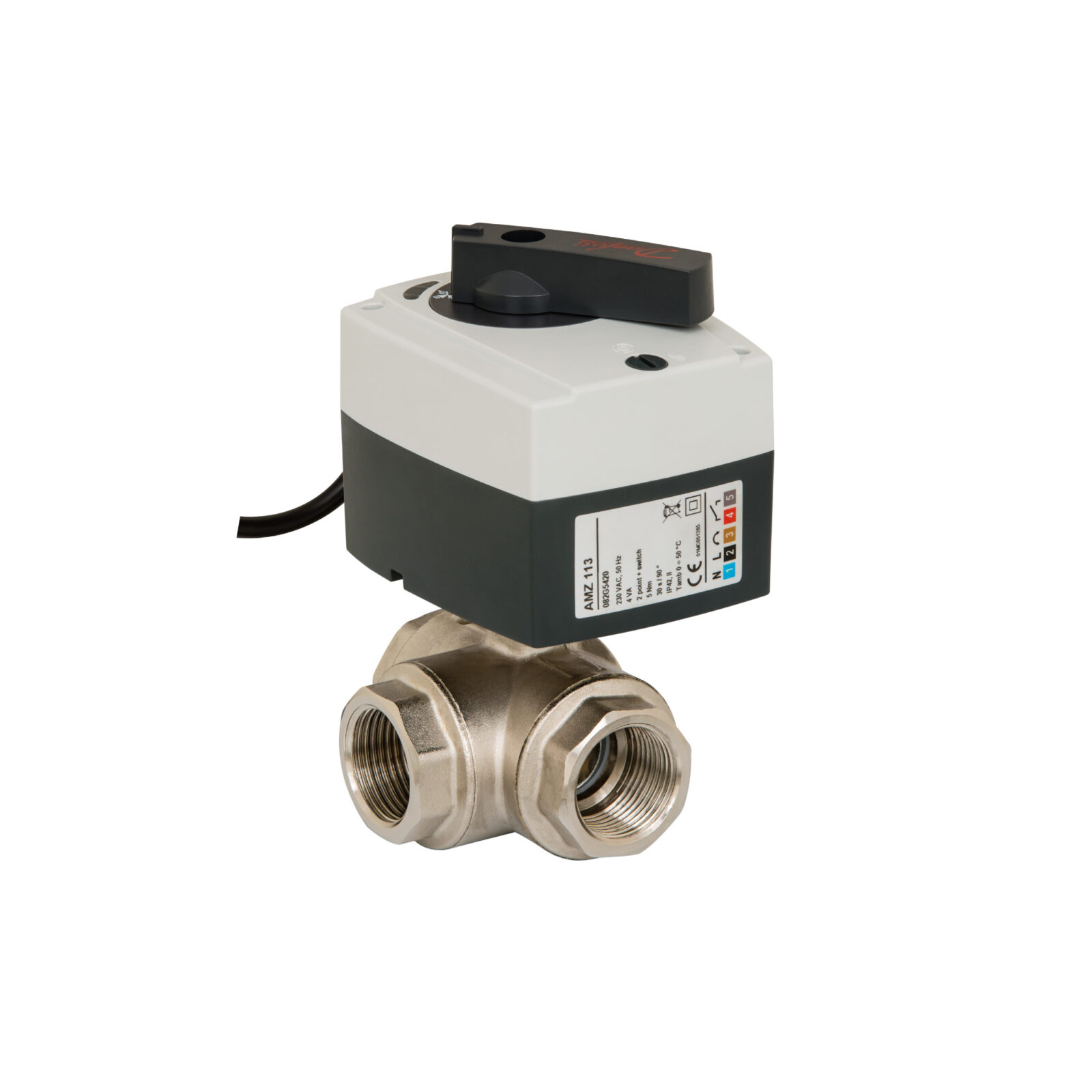 DANFOSS AMZ 113 DN 32 troput.razdj.kugl.slav. s pog., "on/off" 230V Kvs=121,1" - cover