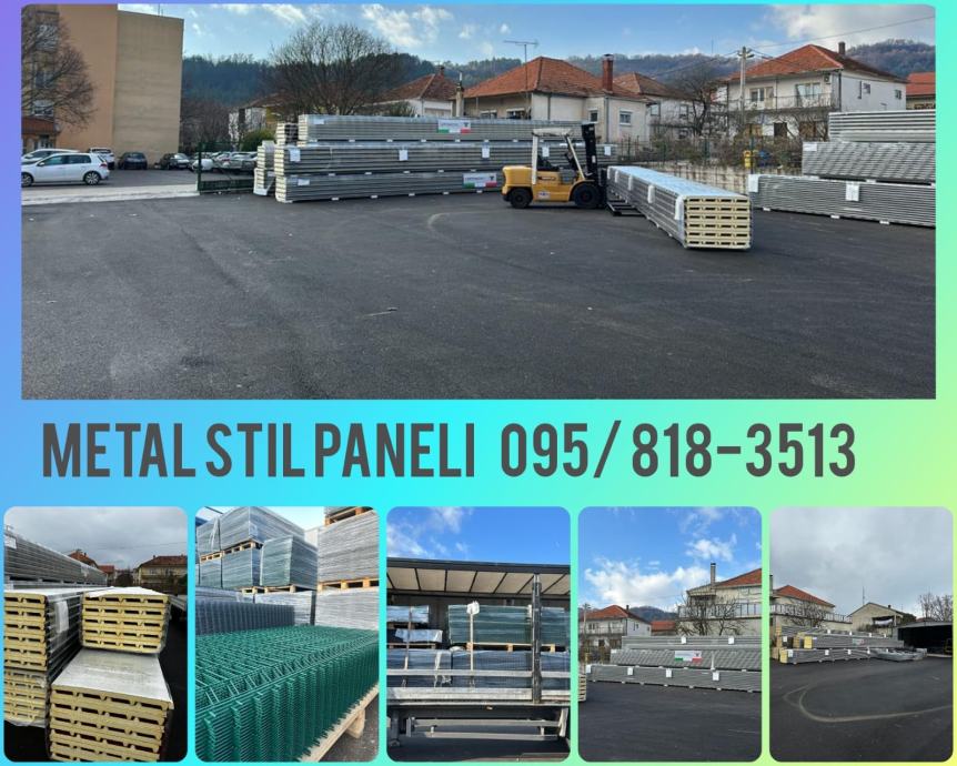 sendvic panel 5cm, termoizolacijski panel 5cm ANTRACIT RAL 7016 - cover