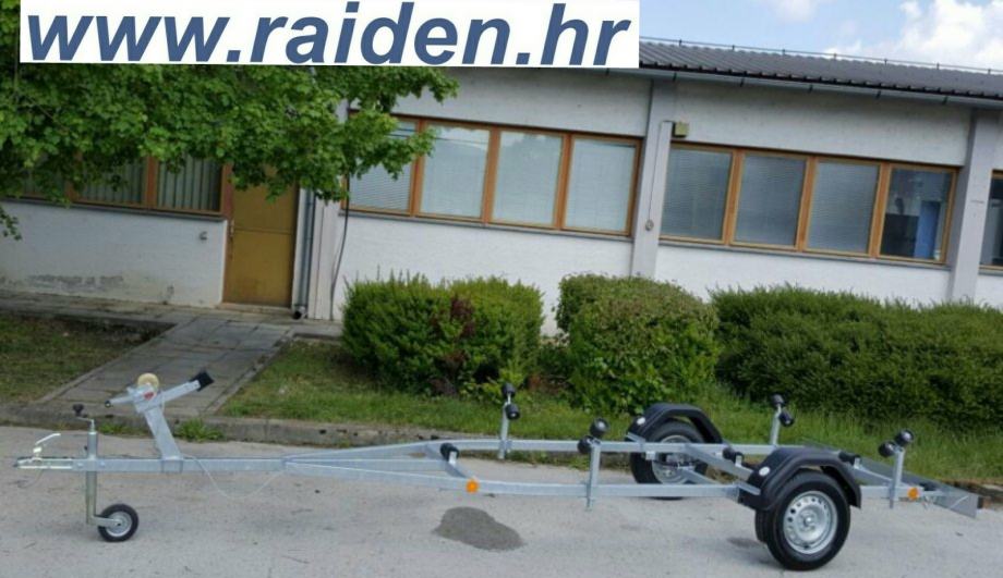 RAIDEN prikolica 5,2 m.7.200,00 kn s PDV-om i homologacijom - cover