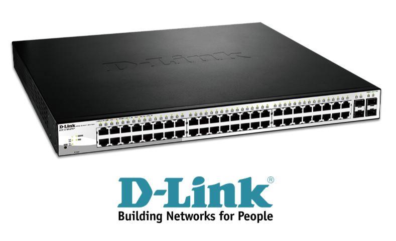 D-Link switch smart, DGS-1210-52MP - cover