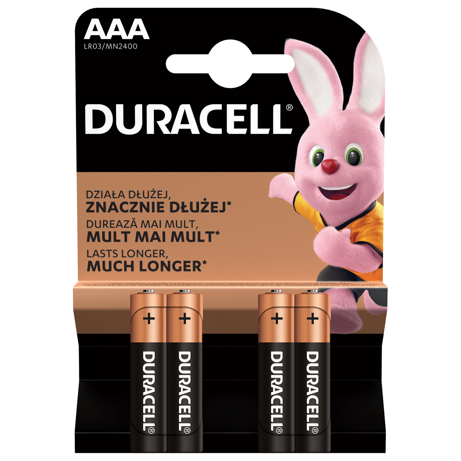 Duracell baterije AAA LR03 - cover