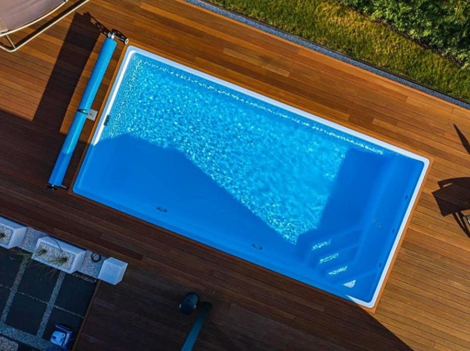 EUROPOOL VINILESTER BAZEN " BALI 750" 7,50x3,70x1,50m - cover