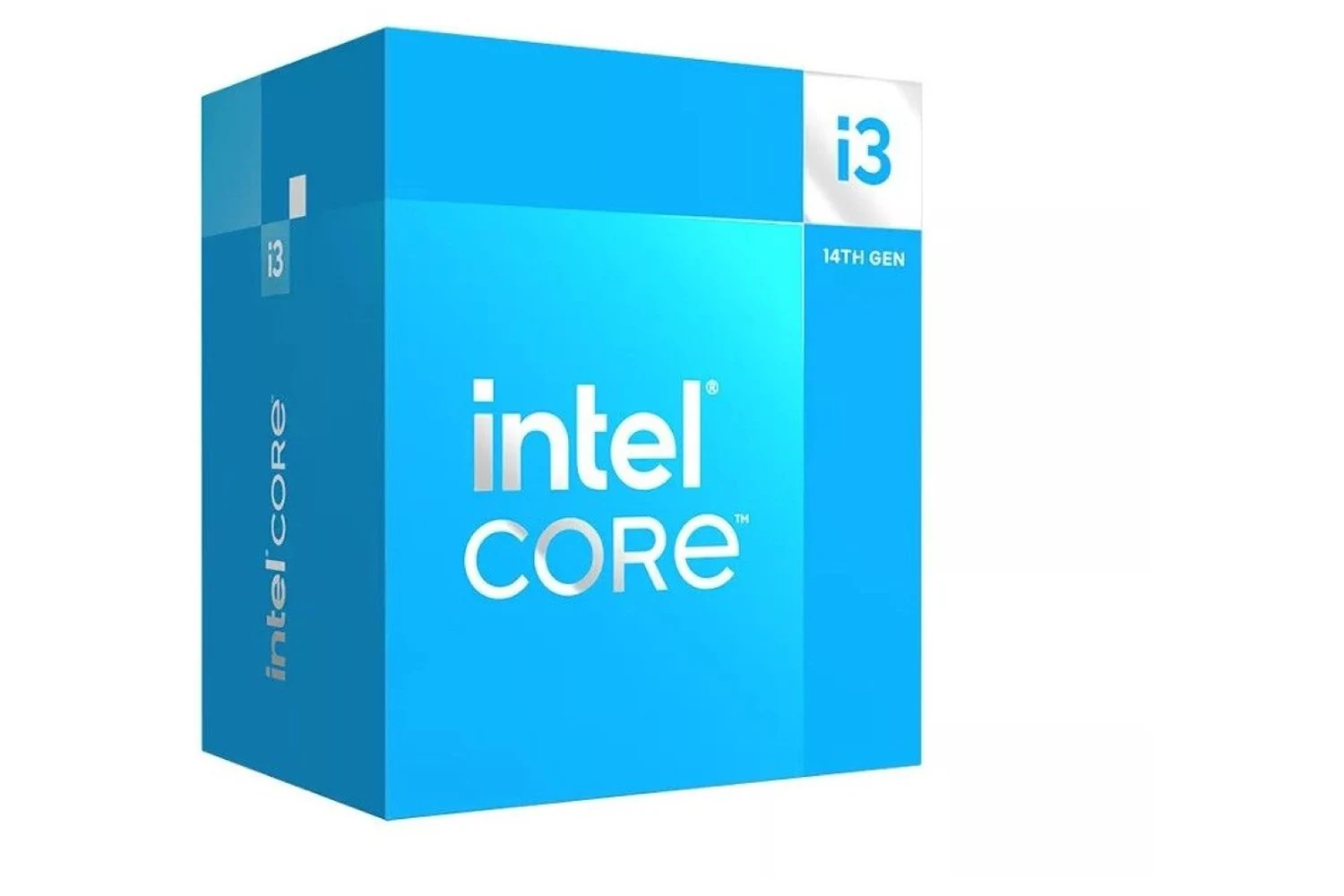 Intel Core i3-14100F 4C/8T procesor (3.5GHz, 12MB, 58W) - cover