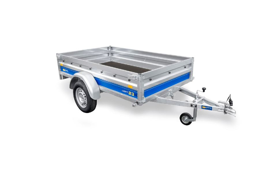 Autoprikolica Vesta trailers  LIGHT 23 KIPER 232x131x37  750kg  NOVO - cover