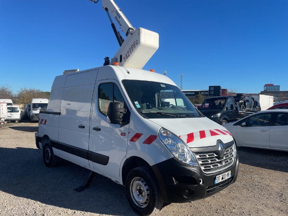 Renault Master  Auto košara  Time France  14M  2015G  KRAN  LEASING  300KG - cover