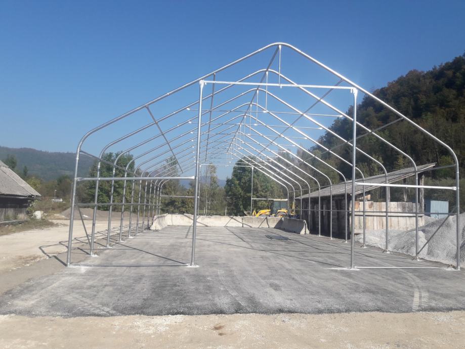 ŠATOR MODEL EVEREST PRIME 6x12m vočna visina 3 m , 720g - cover