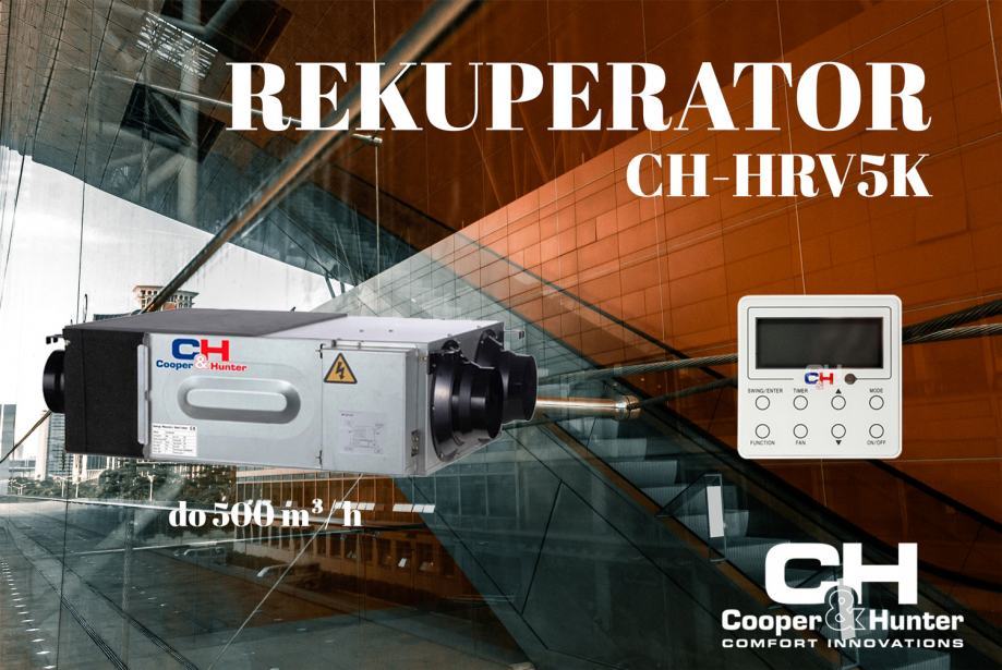 Cooper & Hunter REKUPERATOR CH-HRV5K - cover