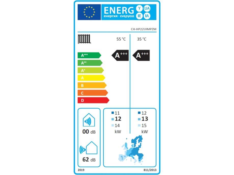 Cooper&Hunter toplinska pumpa ECOPOWER R290 CH-HP22UIMPZK - 22kW - cover