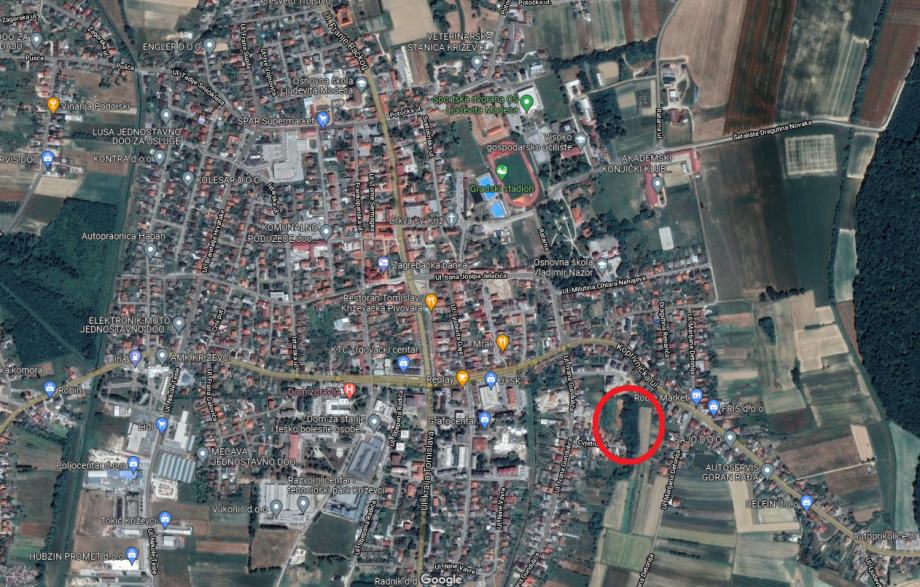 Građevinsko zemljište, Križevci, 3877 m2 - cover
