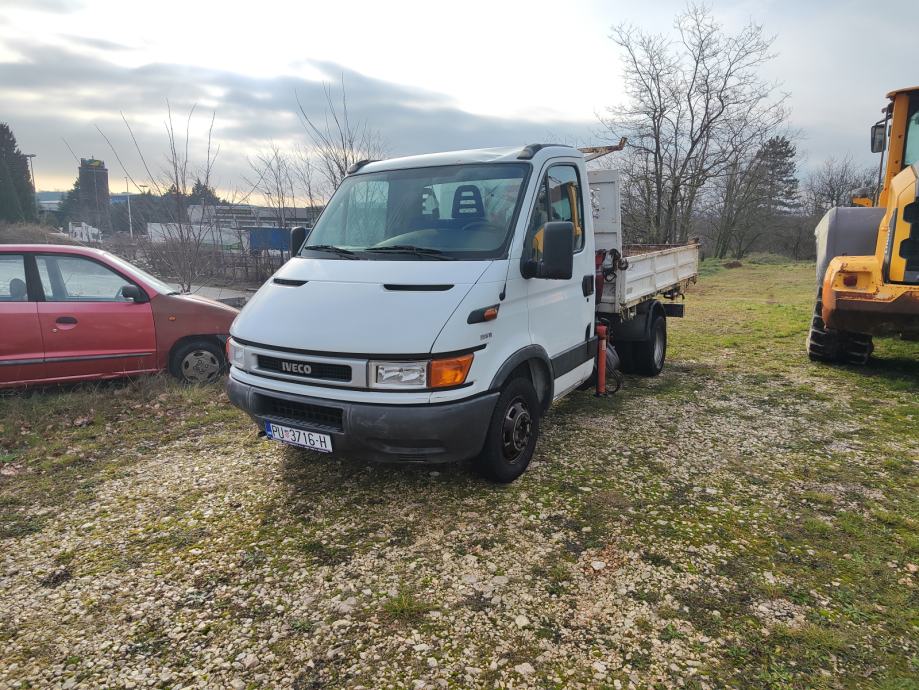 Iveco daily kiper ,kran b - kategorija, 2002 god. - cover