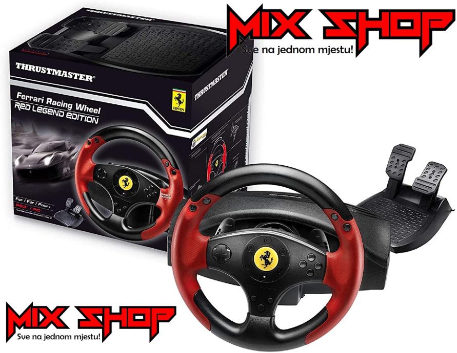 THRUSTMASTER FERRARI Red Legend Edition VOLAN za PS3 Playstation 3 - cover