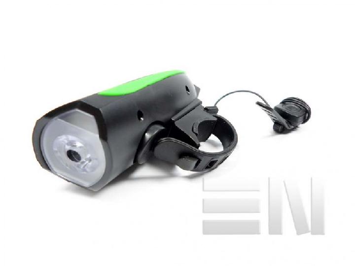 PREDNJE USB PUNJIVO LED SVJETLO ZA BICIKL SA ELEKTRONSKOM TRUBOM - cover